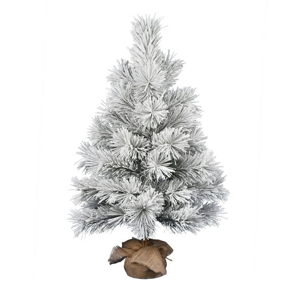 Vickerman 36" Frosted Beckett Pine Artificial Christmas Tree, Unlit