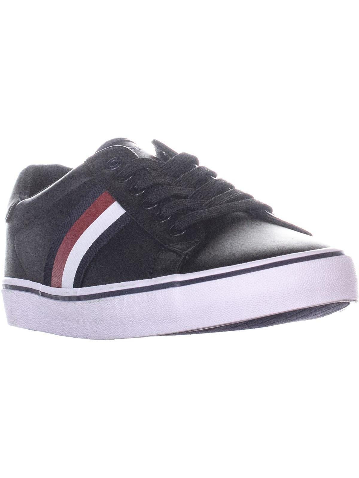 tommy hilfiger black trainers ladies