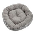 thumbnail image 1 of Universal Fabric Dog Nest Grey Dog Sleeping Bed for Pet Use and Winter Warmth, 1 of 4