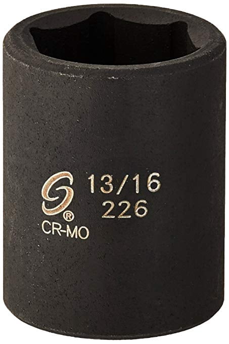 Sunex 560727 1/2" Antrieb Stecknuss 27 Mm – Aus Chrom-Molybdän-Stahl, Mit Lebenslanger Garantie