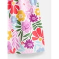 thumbnail image 3 of Wonder Nation Girl’s Play Dress with Short Sleeves, Sizes XS-XXL, 3 of 3