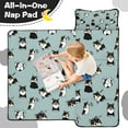 thumbnail image 4 of Black Corgi Toddler Nap Mats for Kids Preschool,50"x20" Sleeping Mat Bag or Kids,Toddler Sleeping Bag,Toddler Nap Mat or Daycare, 4 of 6