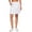 White, variant on Active Women's Golf/Tennis Woven Longer Length Flat Front Skort With Pockets