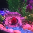 thumbnail image 4 of Flmtop Chinese Style Yard Gate Door Fish Tank Aquarium Resin Cave Hideout Stone Decor 4#, 4 of 9