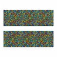 thumbnail image 2 of Colorful Bench Cushion Set of 2, Various Different Geometrical Shapes Rich in Color Complex Mosaic Structure Print, Standard Size Foam Pad and Decorative Cover, Multicolor, by Ambesonne, 2 of 4