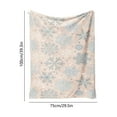 thumbnail image 3 of PRETXORVE Christmas Blanket, Super Soft Flannel Blanket, Winter Furry Sofa Bed Decoration, 3 of 6