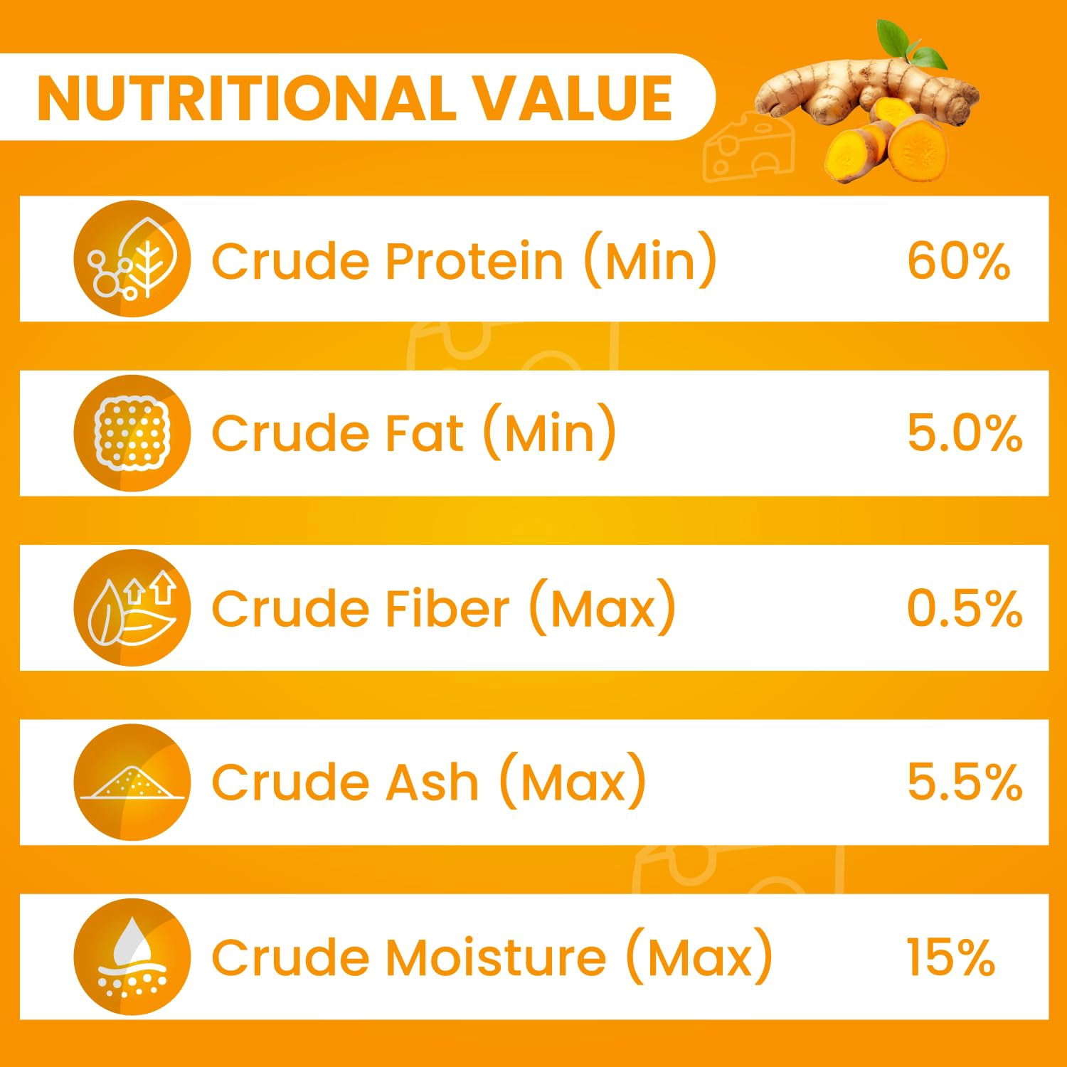 FPN Cheese Dog Chew Turmeric Himalayan Yak – Long Lasting Natural Dog Chews for Aggressive Chewers – High Protein Cow Milk Alternative Healthy Dental Dog Treat – Made in Belgium (Small)
