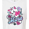 thumbnail image 3 of Disney - The Aristocats - Marie Stickers - Junior's Cropped Graphic T-Shirt, 3 of 5