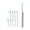 White, variant on Vadktai Sonic Electric Toothbrush with 10 Brush Heads for Adults and Kids, One Charge for 60 Days, 6 Modes with 2 Minutes Built in Smart Timer, Electric Toothbrushes