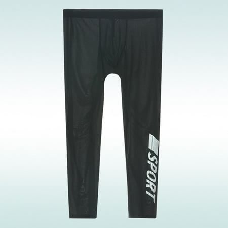 

KDJ Men Base Layer Gym Sports Pants Leggings Fitness Workout Bottoms