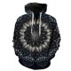 thumbnail image 1 of Sudadera con capucha y cremallera de mandala para hombre, estilo Harajuku, unisex, estilo urbano, de manga larga, estilo hip hop, para primavera, 1 of 6