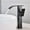 Black, variant on Basin Mixer Tap Waterfall Tall Hot and Cold Single Handle Basin Taps Brass Single Hole Bubbler Bathroom Sink Taps-Black