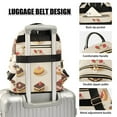 thumbnail image 3 of FORMRS Mini Backpack Purse for Women Travel Daypack Casual Shoulder Bag, Red Cakes, 3 of 7