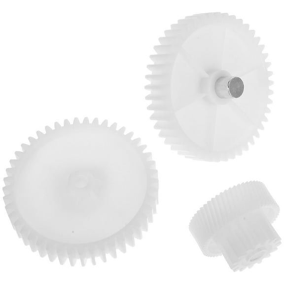OFFIGAM 3-Piece Stainless Steel Gear Set for Household Meat Repair and Kitchen Tool Replacement Parts