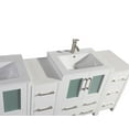 thumbnail image 5 of Vanity Art 72" Double Sink Bathroom Vanity Set with Engineered Marble Top and Free Mirrors, 5 of 5