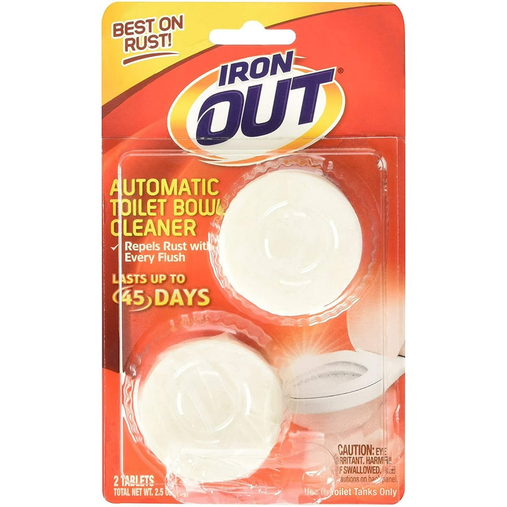 Summit Brands Iron Out AT12T Iron OutÂ Automatic Toilet Bowl Cleaner