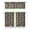 Mushroom (41), variant on Mushroom (44) Kitchen Curtain Valance 3 Piece Home Curtains and Valance Set Curtain Sink Window Decor Window Treatment Tier 27.5x36 Length