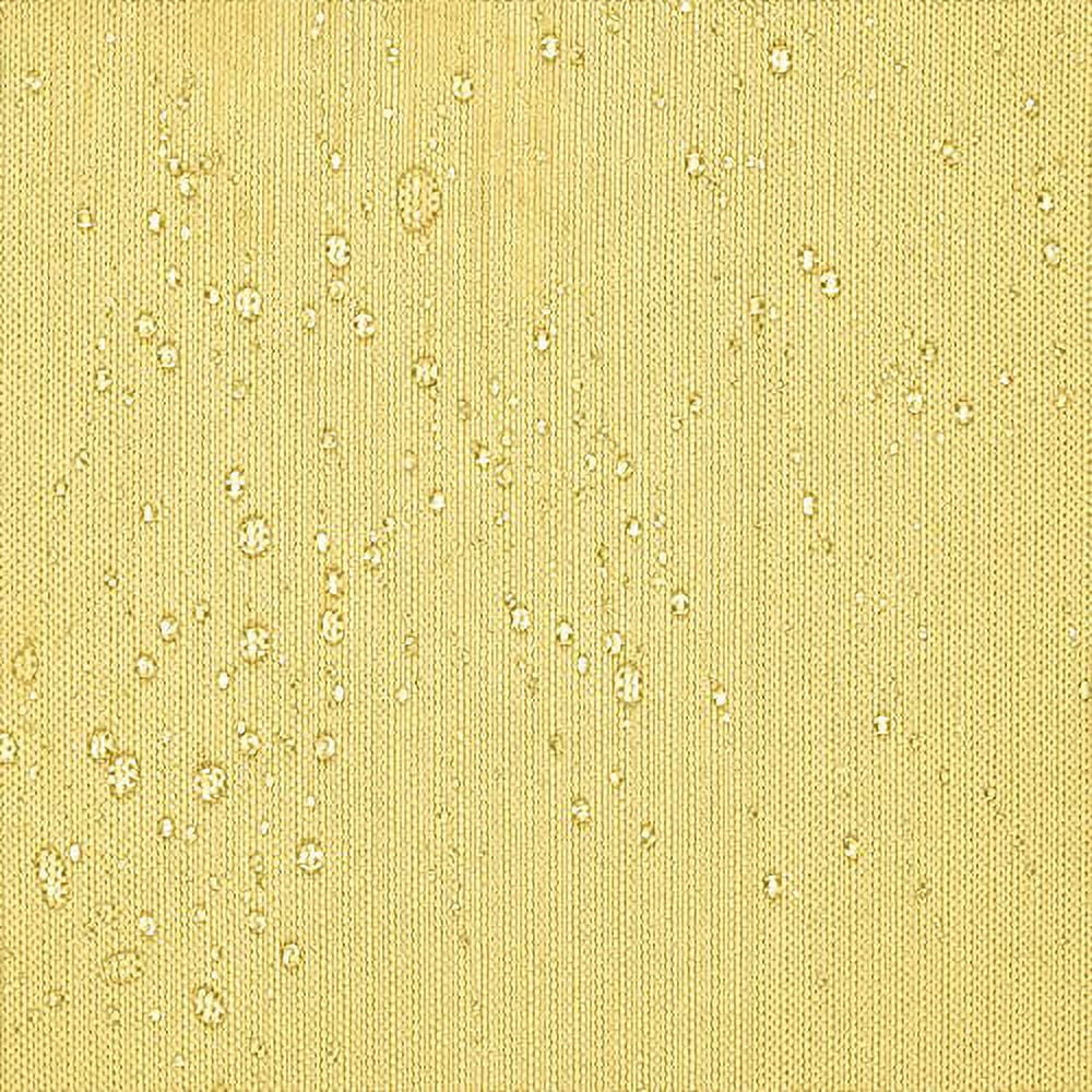Exclusive Home Curtains Biscayne Indoor/Outdoor Two Tone Textured Grommet Top Curtain Panel Pair, 54x120, Butter