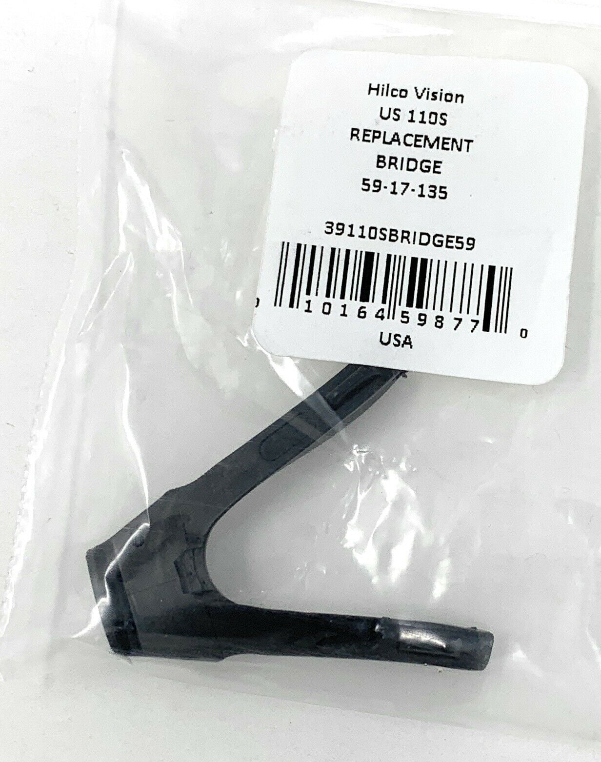 OnGuard HilcoVision Safety Eyewear ANSI USA US110S Bridge Replacement