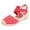 Red, variant on YLYL Espadrille Wedge Platform Sandals for Women Closed Toe Elastic Criss Cross Straps Summer Dress Shoes