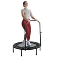 thumbnail image 3 of Stamina inMotion Trampoline D\'entraînement Physique Rond de 40 Pouces, avec Guidon Ajustable, Noir, 3 of 9
