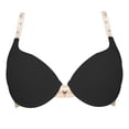 thumbnail image 1 of Brasier Vicky Form para Dama, Tirantes Brandeados Negro 32B, 1 of 4
