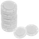 thumbnail image 2 of EeaseMX 6 pares de botones magnéticos para abrigos, broches invisibles, cierres a presión, accesorios de costura DIY (blanco, diámetro 2,2 cm), 2 of 7