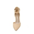 thumbnail image 2 of Zapatos de Tacón DREAM PAIRS ANNEE Nude con Tacones Gruesos de 5.7 cm Talla 9.5, 2 of 7