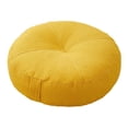 thumbnail image 4 of CoudarTitie Round Floor Pillow Comfortable Small Decor Multifunctional Floor Seating Cushion Yellow, 4 of 9