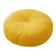 thumbnail image 4 of Cojín de suelo redondo, cojín de asiento, decoración multifuncional, meditación cómoda. Amarillo, 4 of 9