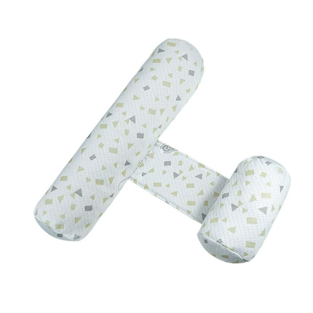 Almohada para dormir de lado para bebés,Almohada premium para dormir de lado para bebés,Almohada de apoyo para la espalda ajustable,Funda de almohada extraíble y Estilo F