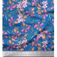 thumbnail image 1 of Soimoi Rayon Crepe Fabric & Orchids Floral Fabric Prints by Yard 46 Inch Wide, 1 of 1