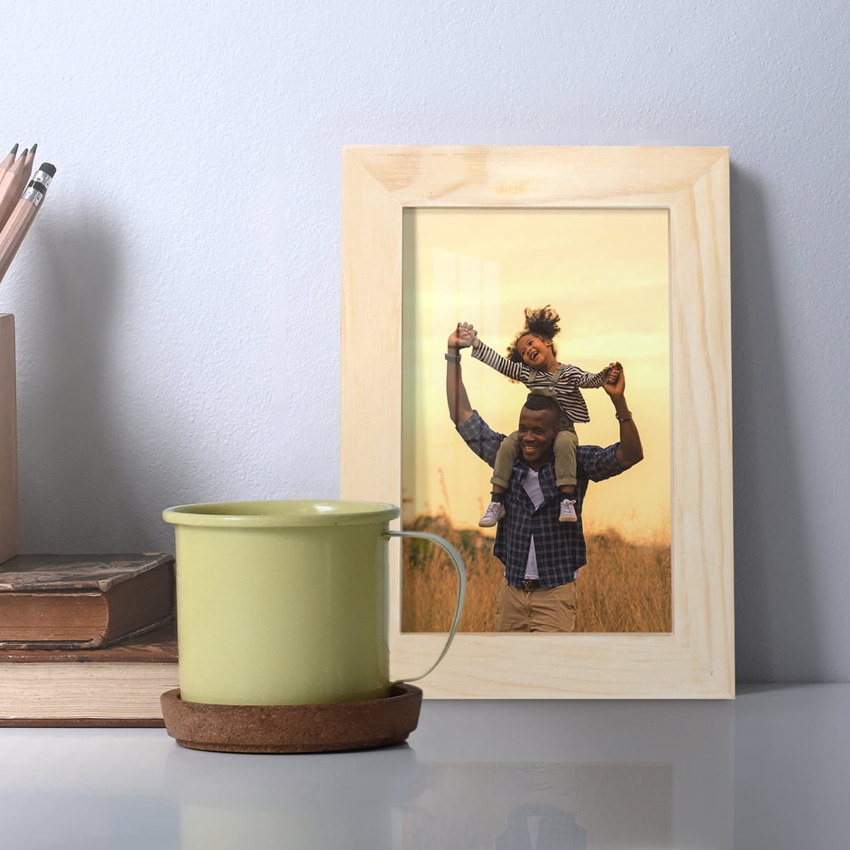 4x6 Wood Grain Picture Frame - Palo Santo