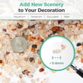 thumbnail image 3 of Guijarros decorativos T4U Crystal Chips, piedra triturada, cuarzo triturado, 3 of 8