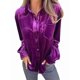 thumbnail image 2 of Camisetas Casuales de Larga con Botones de Terciopelo de Invierno para Mujer L, 2 of 8