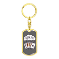 thumbnail image 4 of Dream Big Gambler Stainless Steel or 18k Gold Premium Swivel Dog Tag Keychain, 4 of 16