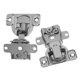 thumbnail image 3 of 2 piezas Bisagras de cierre suave para el gabinete Puertas de apertura hacia adentro bisagras plegables ajustables bisagras invisibles hardware de gabinete de metal, 3 of 6