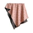thumbnail image 3 of Bufanda chal para mujer, suave, larga y gruesa, con estampado de corazón para niñas y mujeres. Rosa, 3 of 8