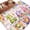 LightPink, variant on Spring Floral Gnomes Area Rugs 5'x7', Small Throw Rugs for Laundry Room Playroom, Watercolor Flowers Butterflies Blue Plaid Indoor Outdoor Rug Non-Slip Low Pile Carpet Runner Reversible Floor Mats