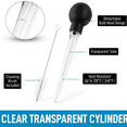 Turkey Baster With Cleaning Brush Food Grade Syringe Baster For