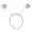 Pink, variant on Antenna Headband, Martian Metallic Headband, Halloween Headwear, Party Cosplay Headdress