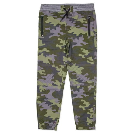 Pull On Stretch Twill Moto Jogger Pants (Little Boy & Big Boy)