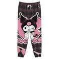 thumbnail image 3 of Kuromi And My Melody Mens Joggers Sweatpants 3D Print Pants Novelty Graphic Trousers Casual Athletic Sports Joggers with Pockets, 3 of 7