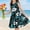 Multicolor F, variant on SGFCWSX Girls Sleeveless Dress Soft A-Line Crew Neck Floral Print Summer Party Dresses for Kids Multicolor Size 9-10 Years