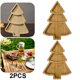 thumbnail image 1 of Bandeja para Servir Plato Navidad El (árbol Puntiagudo Dividido) 2 Uds., 1 of 4