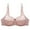 Khaki, variant on Women's See Through Lace Balconette Sexy Unlined Demi Cup Underwire Non-Padded Plus Size Minimizer Bra