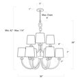 thumbnail image 2 of Regina Andrew 16-1273 Bimini 9 Light 36" Wide Chandelier - Natural, 2 of 4
