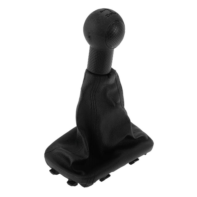 Perilla de cambio de transmisión manual Unique Bargains para Chevy Sail 2009-2015, perilla de palanca de cambios, cubierta de bota de palanca de cambios de plástico