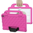 thumbnail image 2 of Amazon Kindle Fire HD 8 & 8 Plus Tablet (2024/2022/2020 Release,12th/10th Generation) for Kids Case Pencil Holder Shoulder/Hand Strap Kickstand | Three Layer Durable Protective Cover,Rose, 2 of 9