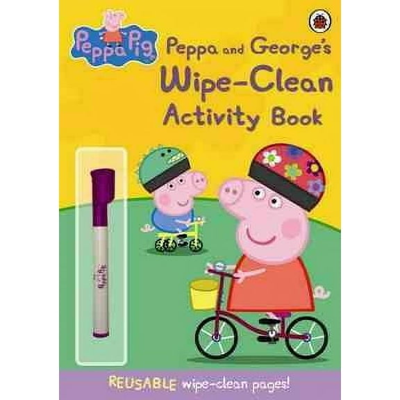 Peppa Pig: Peppa and George's Wipe-Clean Activity Book (Paperback)